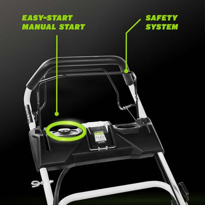 GREENCUT GLM880XE Cortacésped Gasolina Autopropulsado 53cm 224cc, 65L, Eléctrico