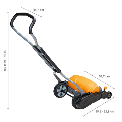 Fiskars StaySharp Max Cortacésped Manual 46cm, Corte Sin Contacto - 1000591