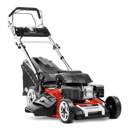GREENCUT GLM880XE Cortacésped Gasolina Autopropulsado 53cm 224cc, 65L, Eléctrico