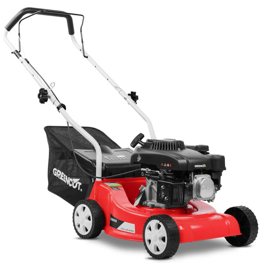 GREENCUT GLM660X Cortacésped Gasolina 39cm 300m², 4T, Recogedor