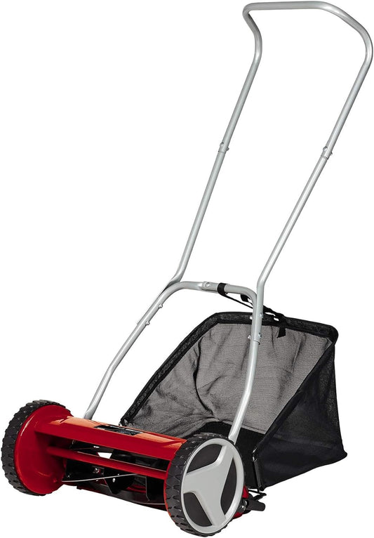 Einhell GC-HM 400 Cortacésped Manual 250m², 5 Cuchillas, 4 Niveles, 27L