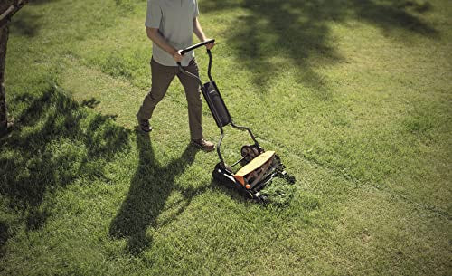 Fiskars StaySharp Max Cortacésped Manual 46cm, Corte Sin Contacto - 1000591