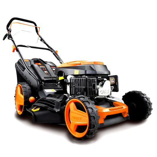 FUXTEC FX-RM4646 Cortacésped Gasolina Autopropulsado 46cm, 146cc, 4en1, 50L