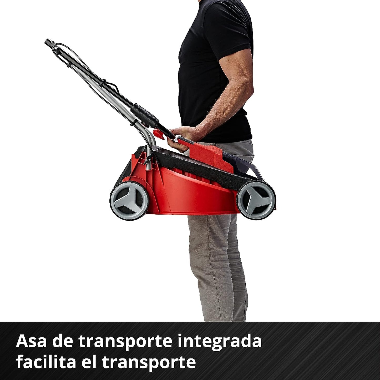 Einhell GE-CM 18/30 Li Kit Cortacésped Batería 30cm 150m², Brushless, 25L, con Batería