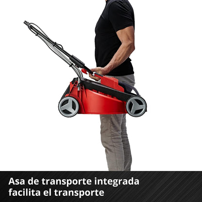 Einhell GE-CM 18/30 Li Kit Cortacésped Batería 30cm 150m², Brushless, 25L, con Batería