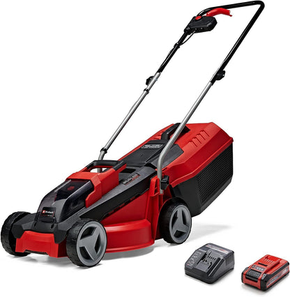 Einhell GE-CM 18/30 Li Kit Cortacésped Batería 30cm 150m², Brushless, 25L, con Batería