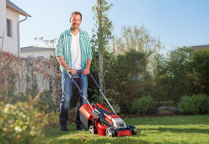 Einhell GE-CM 18/30 Li Kit Cortacésped Batería 30cm 150m², Brushless, 25L, con Batería
