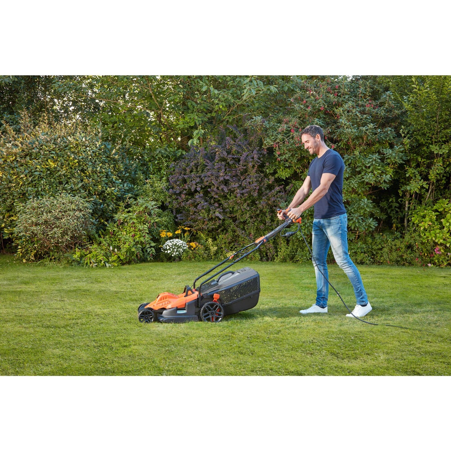 BLACK+DECKER BEMW481ES Cortacesped Electrico 1800W 42cm