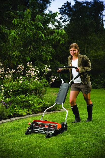 Fiskars StaySharp Max Cortacésped Manual 46cm, Corte Sin Contacto - 1000591
