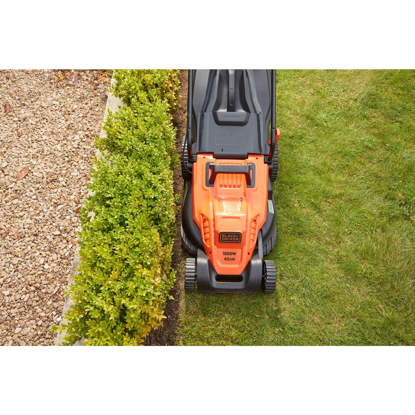 BLACK+DECKER BEMW481ES Cortacesped Electrico 1800W 42cm