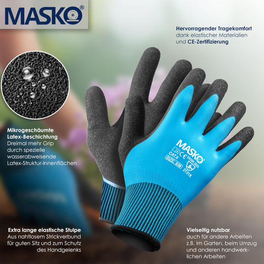MASKO Cortacésped Batería 43cm 650m², Mulching, 55L, 2 Baterías 4Ah + Cargador